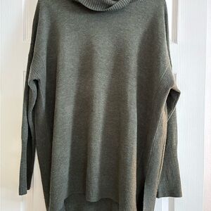 Olive Green French Connection Women's Sweater Tunic Size Large